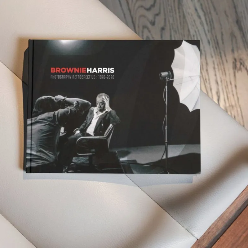 Brownie Harris Photography Retrospective: 1970–2020 — cover