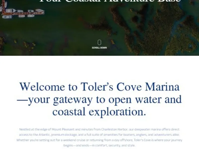 Toler’s Cove Marina — website